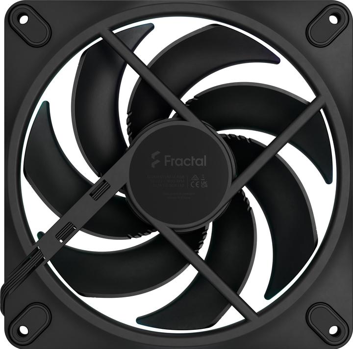 Actual product image Fractal D. Momentum 14 RGB 3-pack Black (140 mm, 3 x)