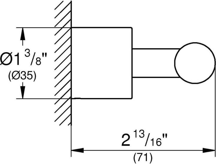 Produktbild Grohe Atrio Bademantelhaken