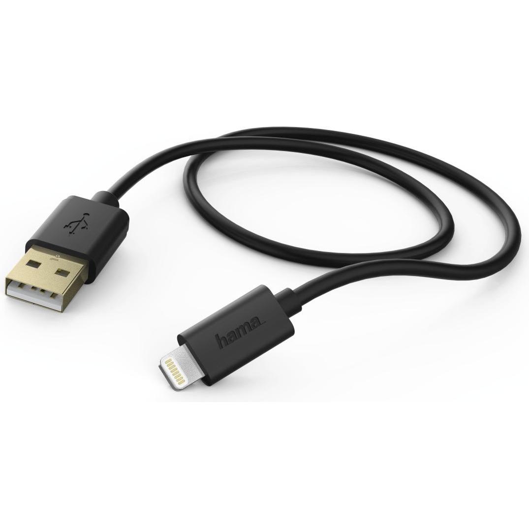 Hama Lade-/Datenkabel USB A-Lightning (1.50 m, USB 2.0), USB Kabel