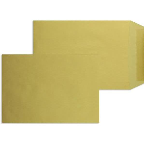 Blanke, Versandtasche + Luftpolstertasche, Versandtaschen B5 90g/qm gummiert VE=500 St. braun (500 x)