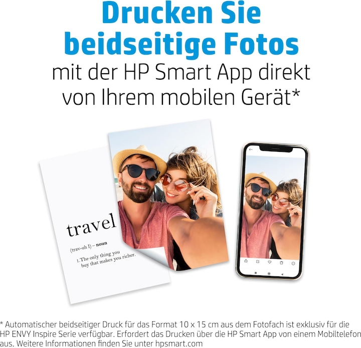 Actual product image HP Matte Photo Paper (180 g/m², 10 x 15 cm, 25 x)