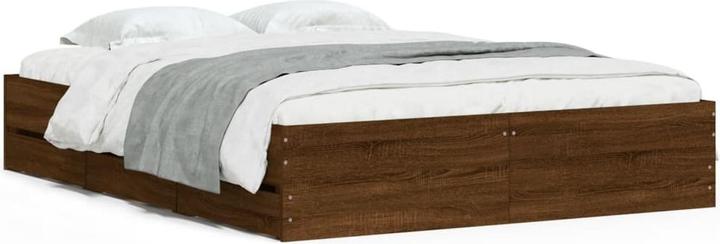 Actual product image VidaXL Bed frame with drawers (140 x 200)