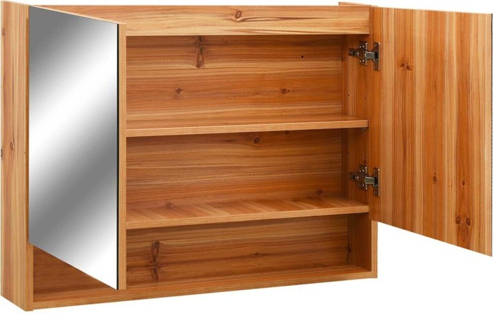 Actual product image VidaXL Mirror cabinet (80 x 15 x 60 cm)