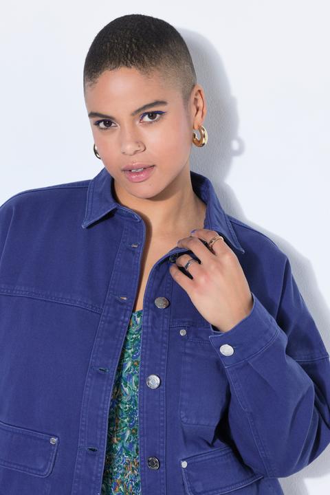 Produktbild Studio Untold Jeanshemd, Oversize Shape, 3 Taschen (50)