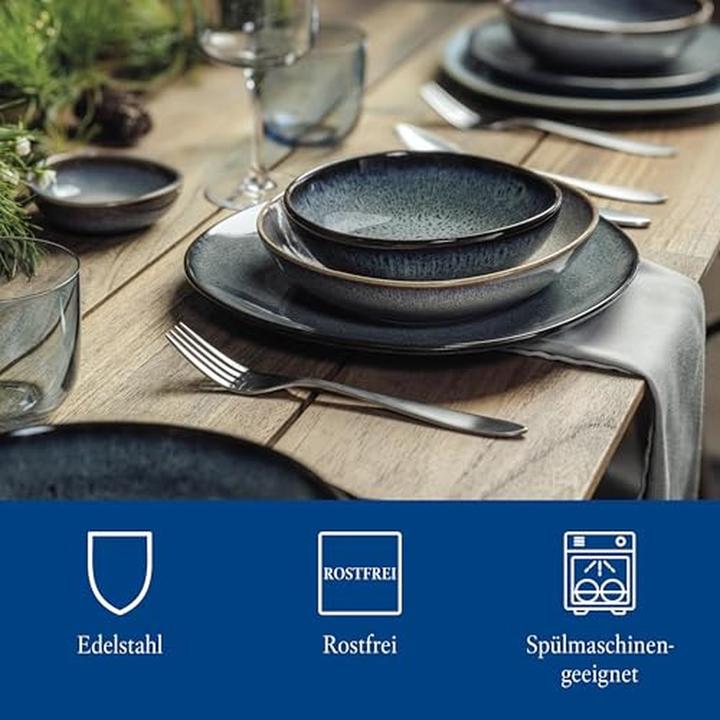 Produktbild Villeroy & Boch Tafelbesteck 68tlg. Arthur gebürstet (68 Stk., Besteck Set)