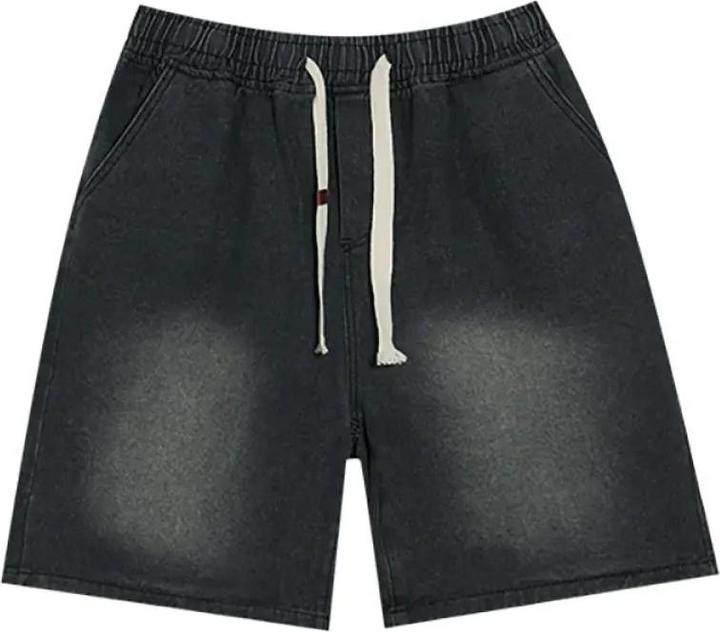 Produktbild Rigorer Ausgewaschene Jeansshorts (S)