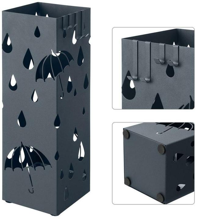Productafbeelding Songmics Schirmständer Grau, Detailfarbe: Grau, Detailmaterial