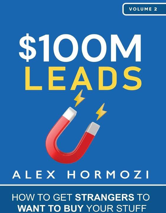 Produktbild $100M Leads (Englisch, Alex Hormozi, 2023)