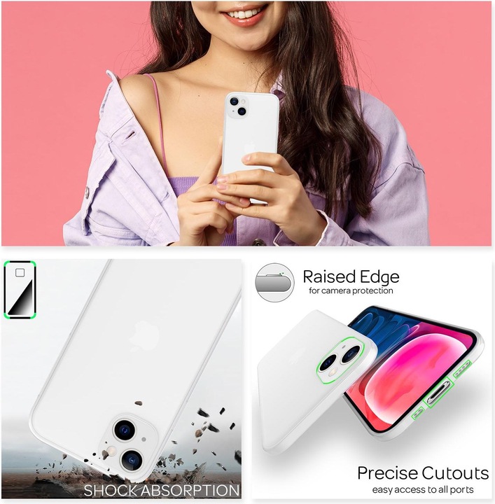 Actual product image Nalia Ultra Thin Hardcase (Apple iPhone 13 mini)