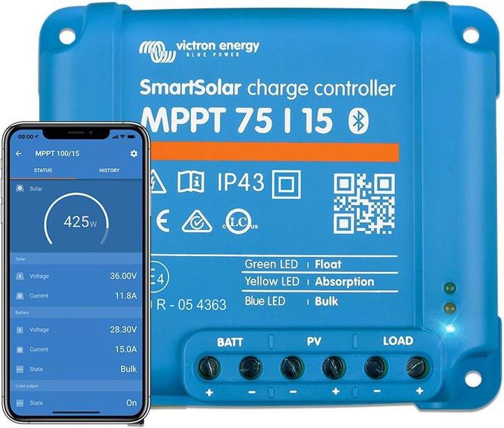 Actual product image Victron Energy SmartSolar MPPT 75/15