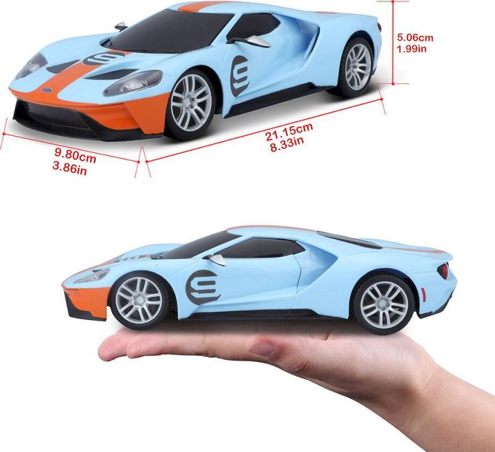 Actual product image Maisto RC Premium Ford GT Heritage 1/24