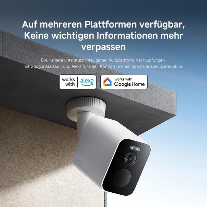 Immagine prodotto Xiaomi Telecamera per esterni BW500, BHR8301GL (2560 x 1440 Pixels)