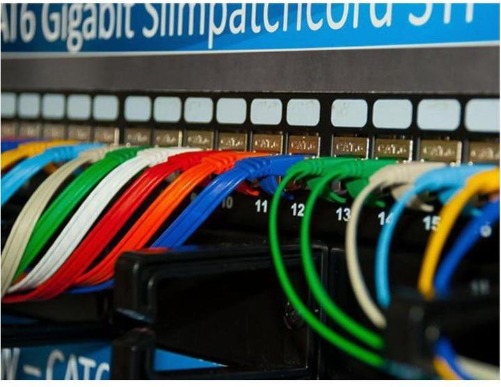 Actual product image Wirewin Slim patch cable: UTP, 10m, yellow (U/UTP, CAT6, 10 m)