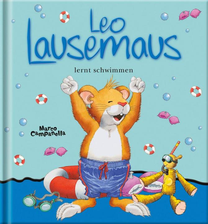 Actual product image Leo Lausemaus lernt schwimmen (German, Marco Campanella, 2012)