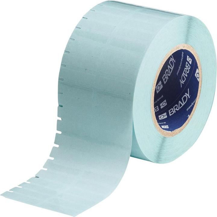 Produktbild Brady THT-147-7566-10, fälschungssicherer Polyester, Transparent, glänzend, 38.10 x 9.53 mm, perma