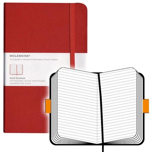 Image du produit Moleskine Carnet Classic Large (A5, À rayures, Couverture rigide)