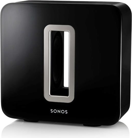 Actual product image Flexson Wall mount for Sonos Sub, black (1 pcs., Wall installation, Pivoting, Tiltable)