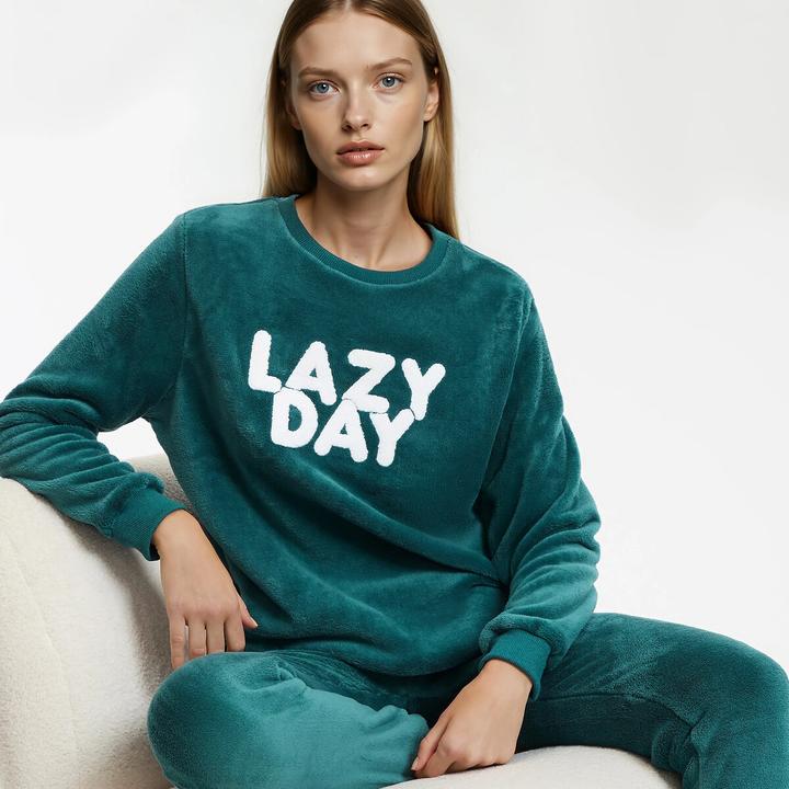 Image du produit So'home Pyjama en polaire avec écriture (42)