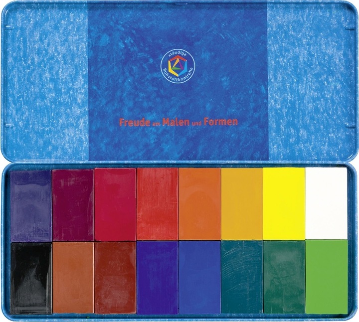 Produktbild Stockmar Wachsmalblock (Mehrfarbig, 16 x)