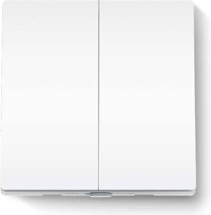 TP-Link Tapo Smart Switch, 2-standen 1-Weg, Kantelen, Wit, 1 st., Batterij, AAA, 50/60 Hz