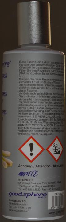 Image du produit Goodsphere Essenzen LemonGrass (250 ml)