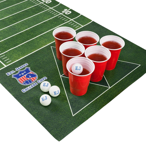 Produktbild MrPong Evil Jared's Beer Pong Matten Set