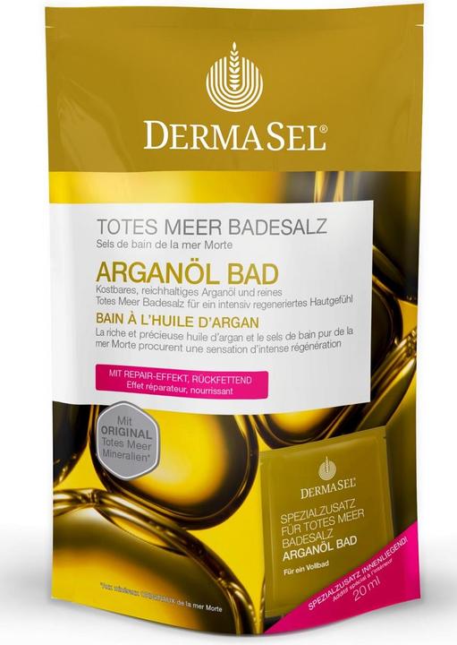 Produktbild DermaSel Arganöl (Badeöl, 400 ml)