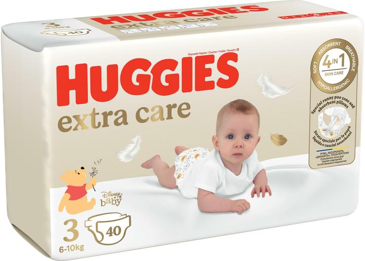 Produktbild Huggies Extra Care (Gr. 3, Monatsbox, 40 Stk.)