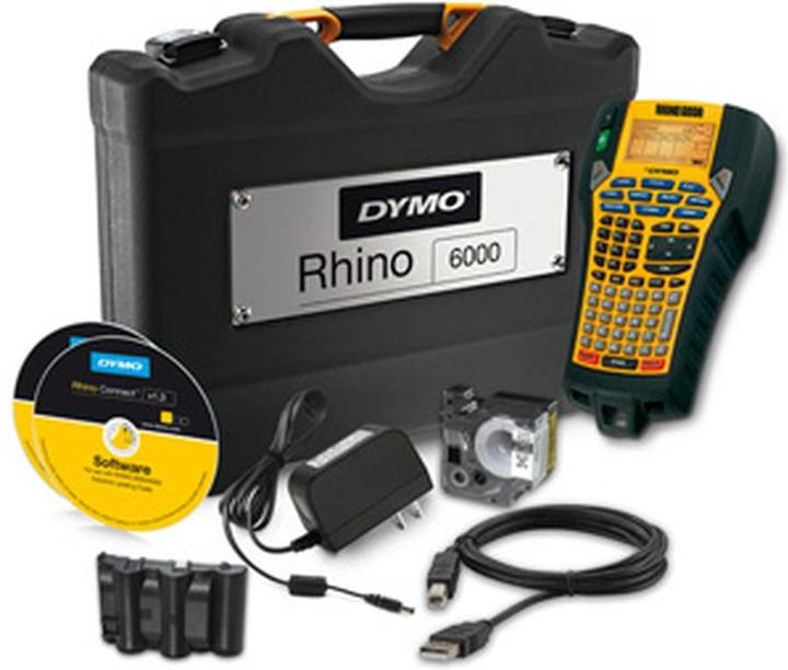 Produktbild Dymo Rhino 6000 im stabilen Hartschalenkoffer