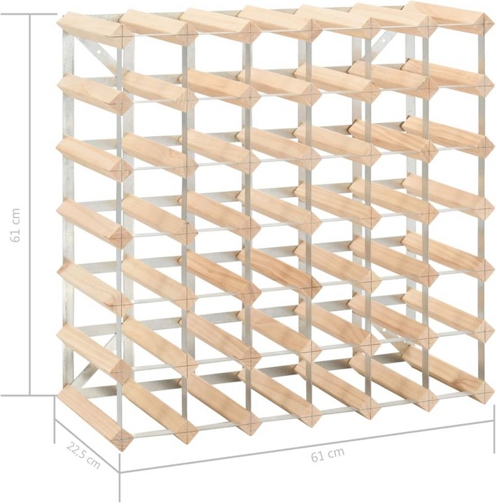 Actual product image VidaXL Dorkas (61 x 22,5 x 61 cm)