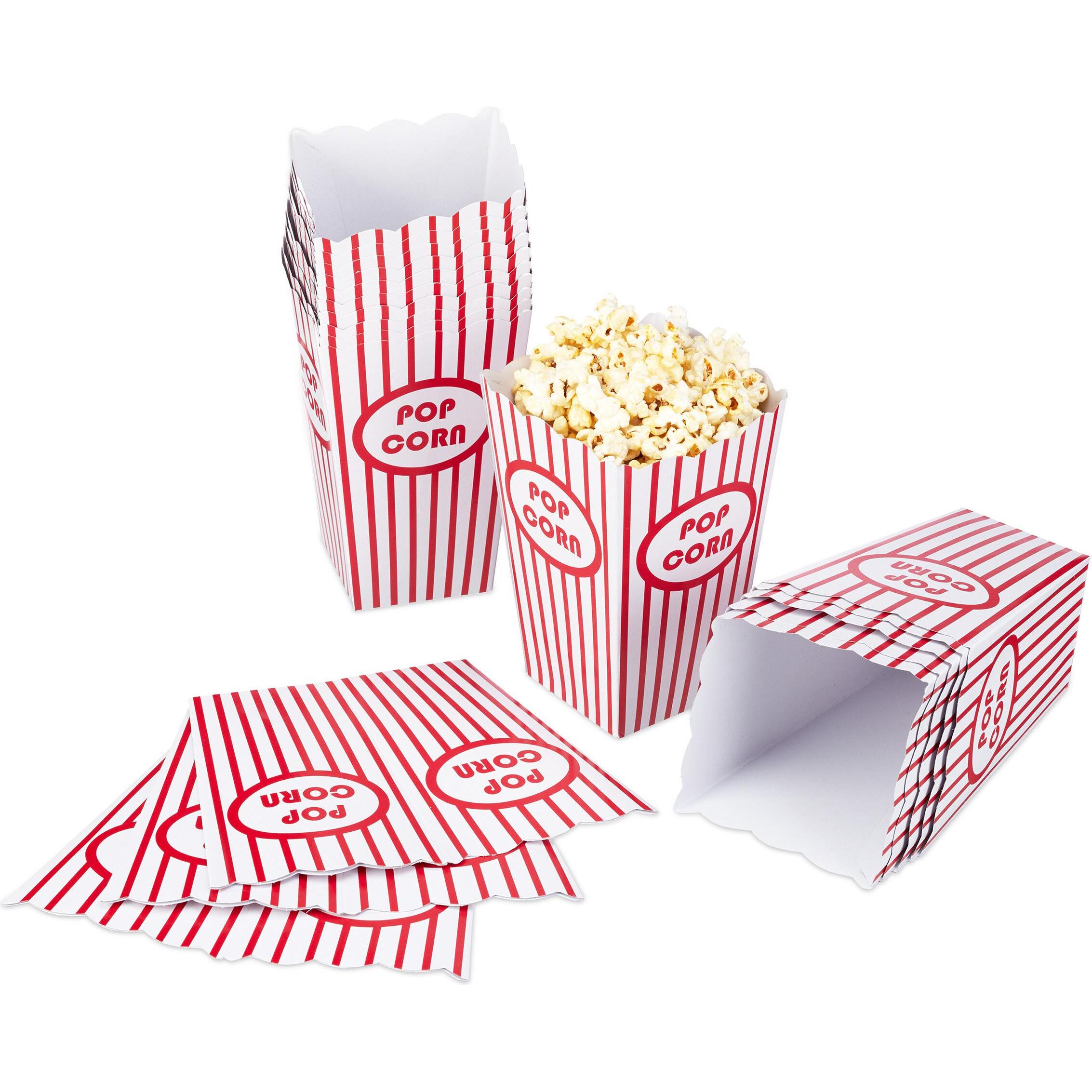 Relaxdays, Stoviglie usa e getta, 72x sacchetti di popcorn (72 x)
