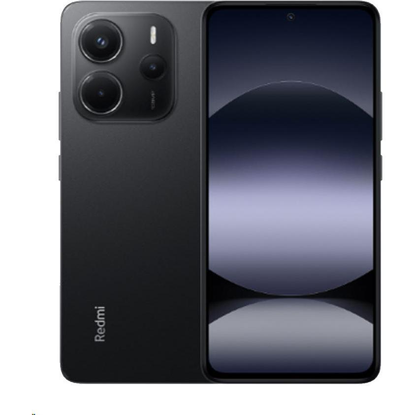 Xiaomi Redmi Note 14 (128 GB, Midnight Black, 6.67", Hybrid Dual SIM, 4G), Smartphone, Schwarz