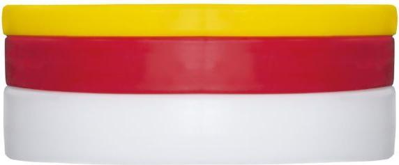 Actual product image HMS TPP02 (2 x 2 5 KG) ROT OLYMPISCHES TECHNISCHES BECKEN PE 2 x 2 5 KG (2 x 2.5 kg)