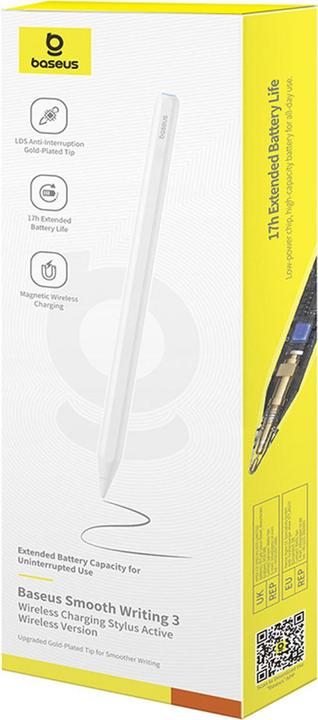 Actual product image Baseus Smooth Writing 3 Active Stylus Kabellos aufladbarer Stylus - Weiss