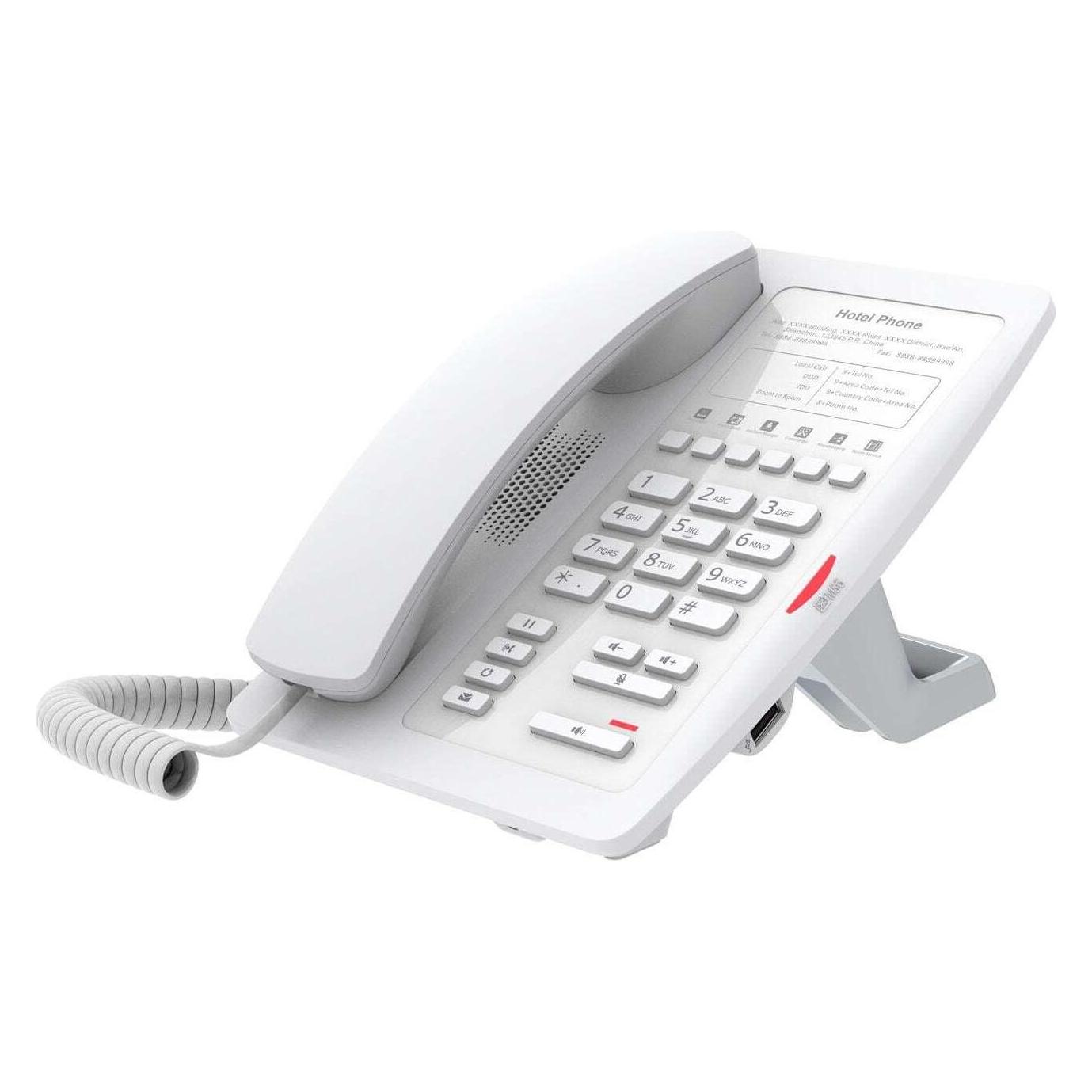 Fanvil Hoteltelefon H3, Telefon, Weiss