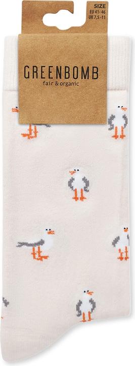 Produktbild Greenbomb Socks Seagulls 3 (Einzelpack, 36 - 40)