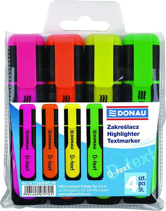 Produktbild Donau Textmarker d-text, 1-5mm (strich), pink
