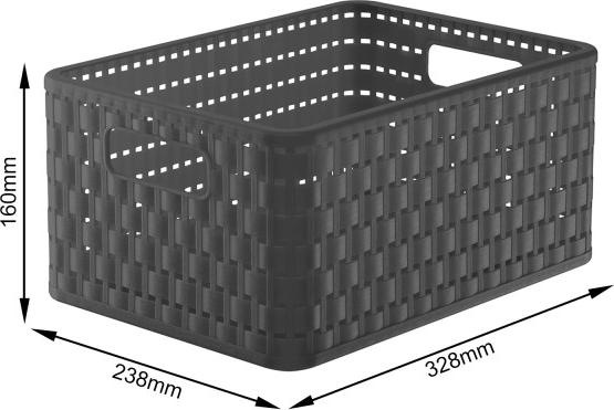 Actual product image Rotho Country (33 x 24 x 16 cm, 11 l)