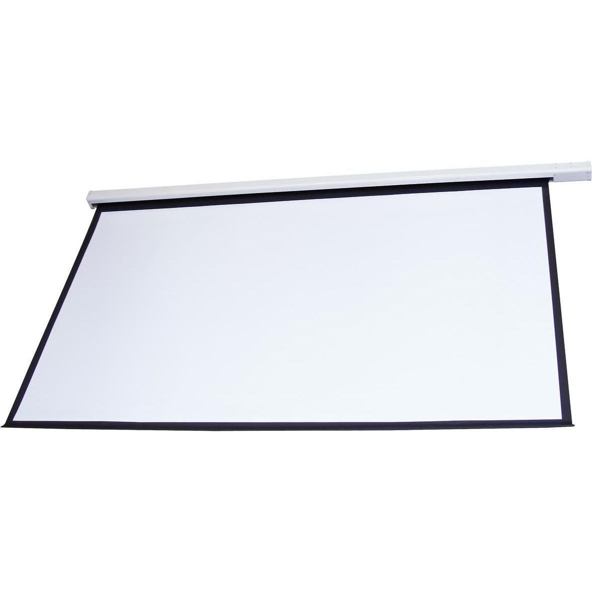 Eurolite Motorleinwand 16:9 300x168cm (16:9), Leinwand, Schwarz