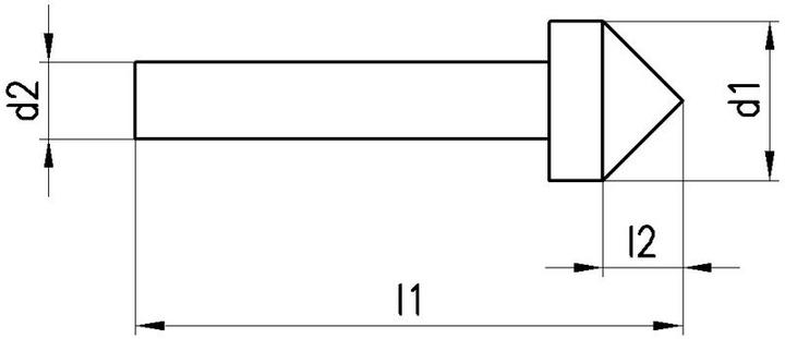 Actual product image Pferd Carbide mini burr