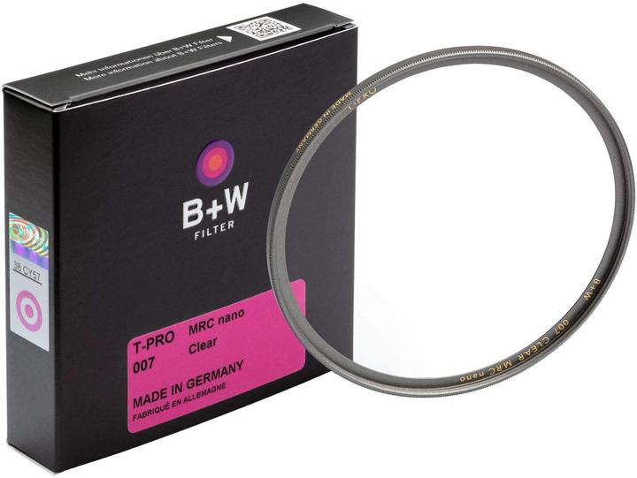 Produktbild B+W T-Pro 007 Clear MRC nano (49 mm, Schutzfilter)