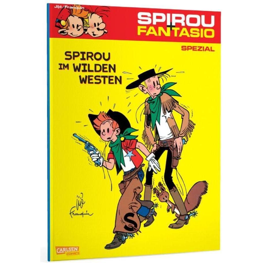 Spirou im Wilden Westen, Belletristik von André Franquin