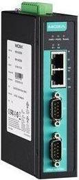 Moxa NPORT IA5250A-T - 2-Port RS-232422485 Geräte-Server für die Industrieautomation