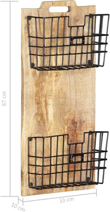 Produktbild vidaXL Zeitungsständer