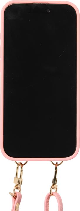 Image du produit PhoneLook Coque Cuir matelassé avec miroir et compartiment carte inclus grande lanière amovible (Apple iPhone 15 Pro)