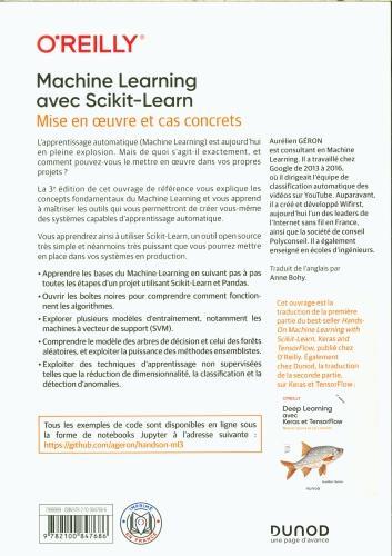 Produktbild Machine learning avec Scikit-learn : mise en oeuvre et cas concrets (Französisch, Géron Aurélien, 2023)
