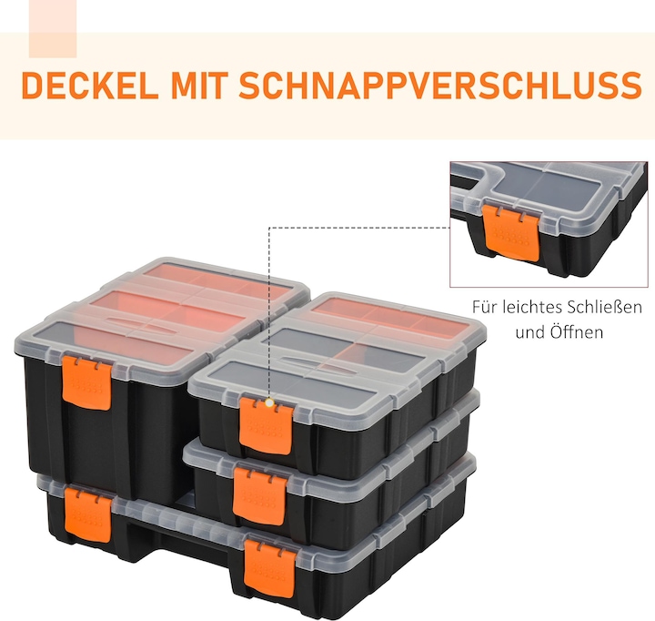Image du produit Durhand Rangement d'outils Box set de 4 pièces (4 pièces)