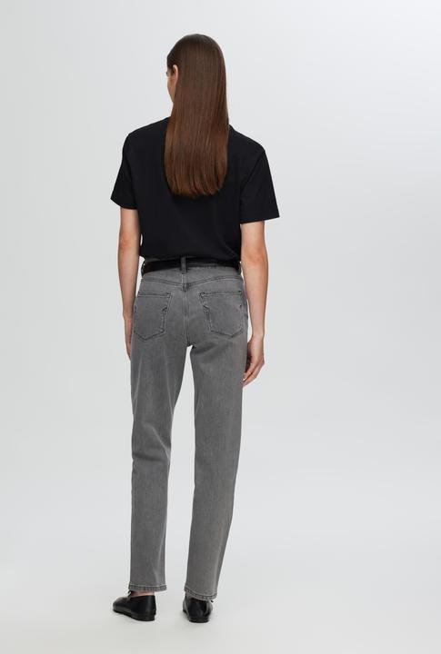 Produktbild Selected Femme Graue Straight Fit Jeans (W31/L32)