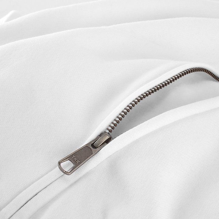 Immagine prodotto Stahlwerk Felpa con cappuccio Felpa con cappuccio e zip Bianca Taglia XXL (XXL)