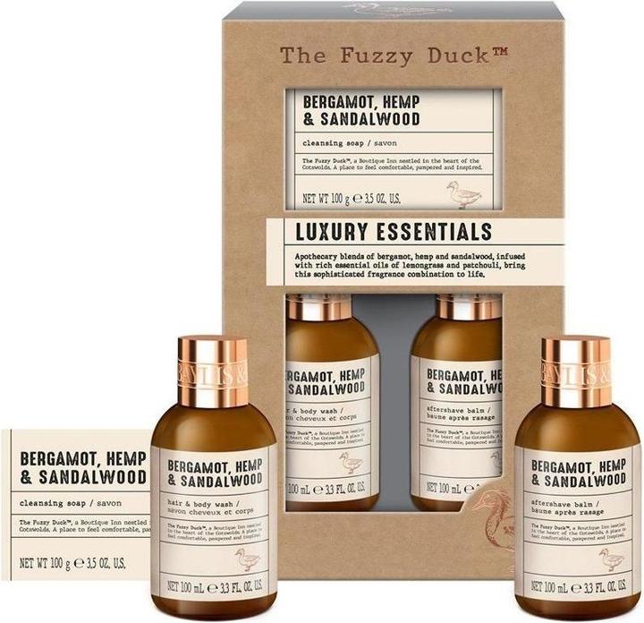 Produktbild Baylis & Harding Geschenkset für Körper-, Haut- und Haarpflege - Bergamotte Hanf Sandelholz, 3 Stück (Körperpflegeset)